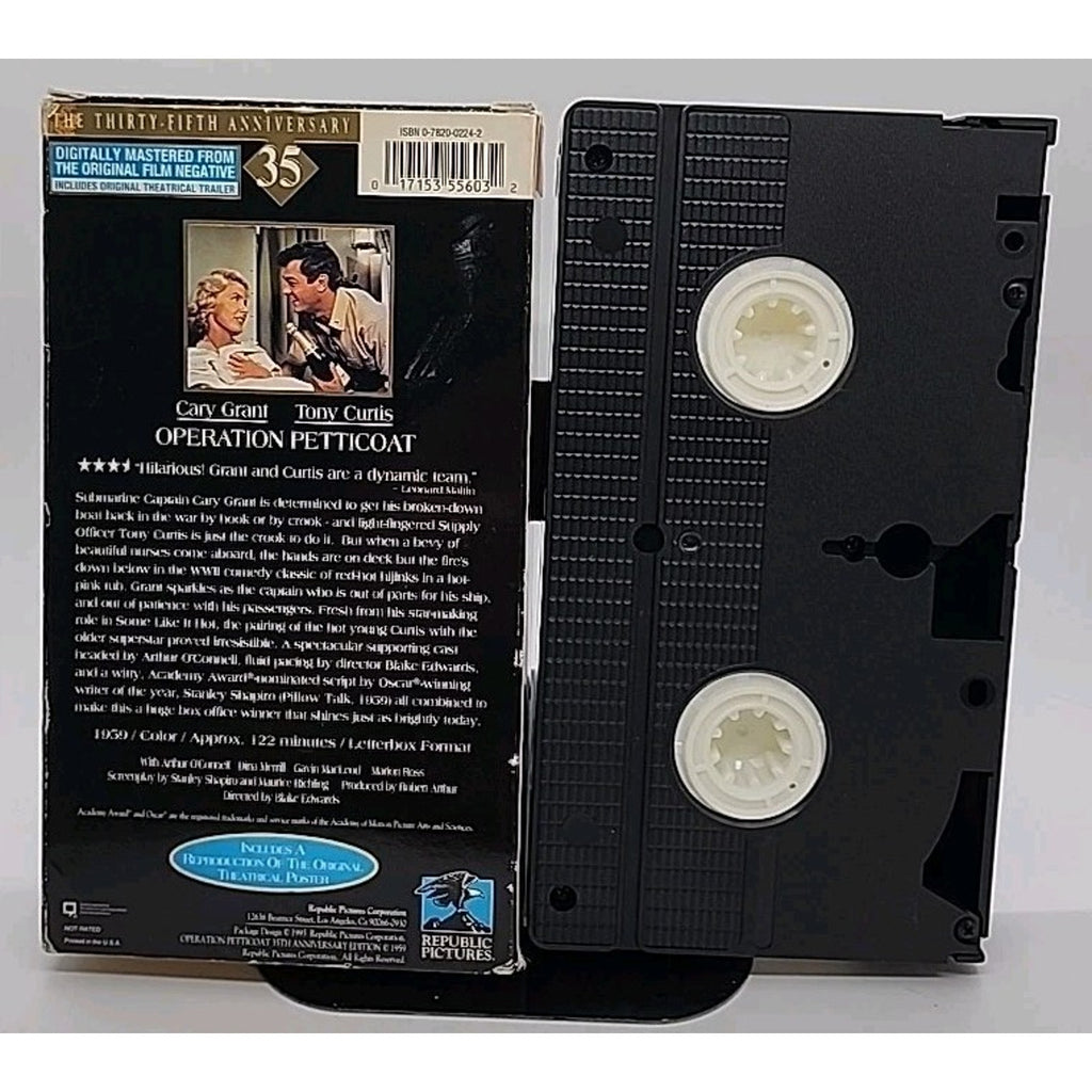 Operation Petticoat (VHS, 1994, 35th Anniversary Edition Letterboxed) *Faded*