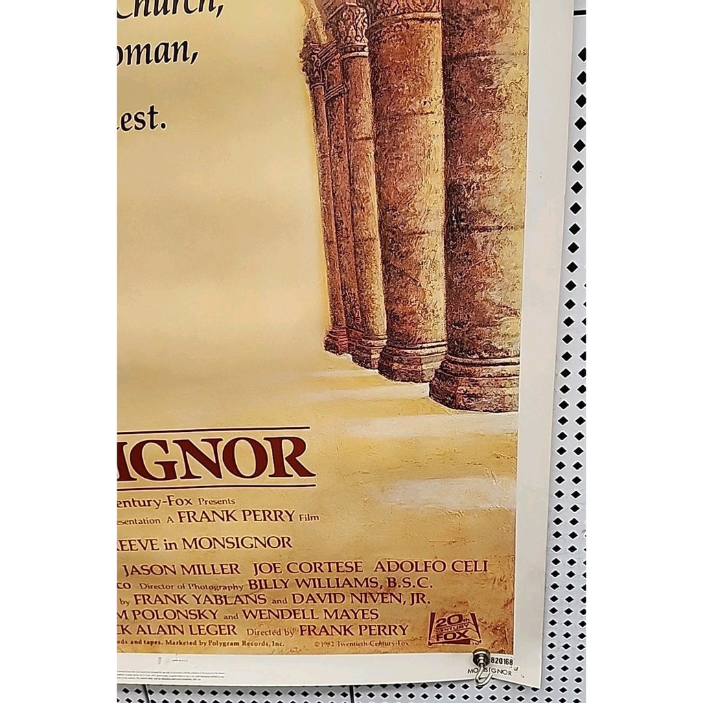 Monsignor - Christopher Reeve - 1982 Original Movie Poster 27x41"
