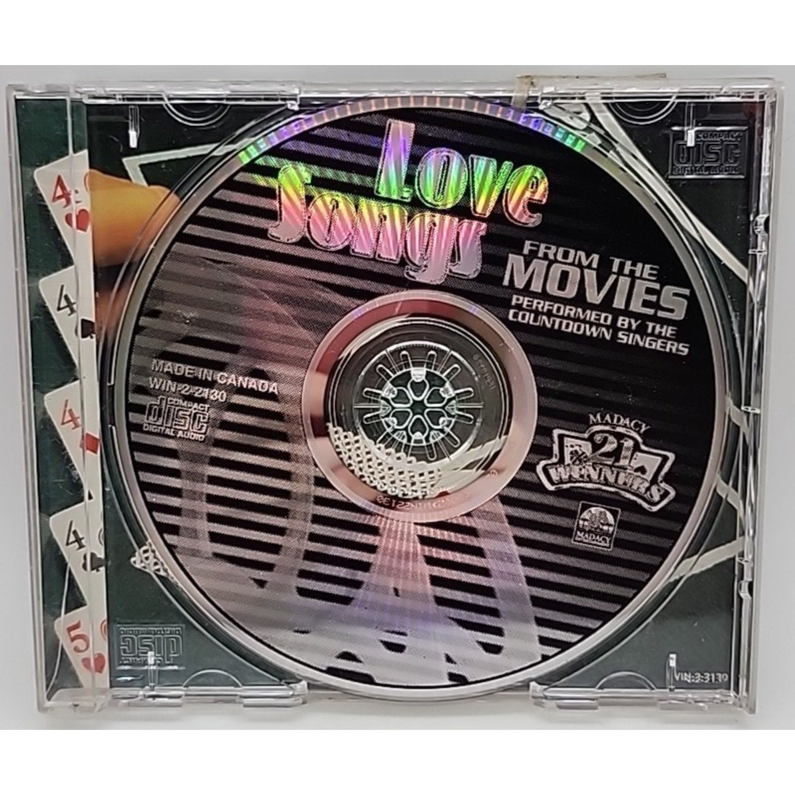 21 Winners Love Songs from the Movies by Various (CD, 1997)