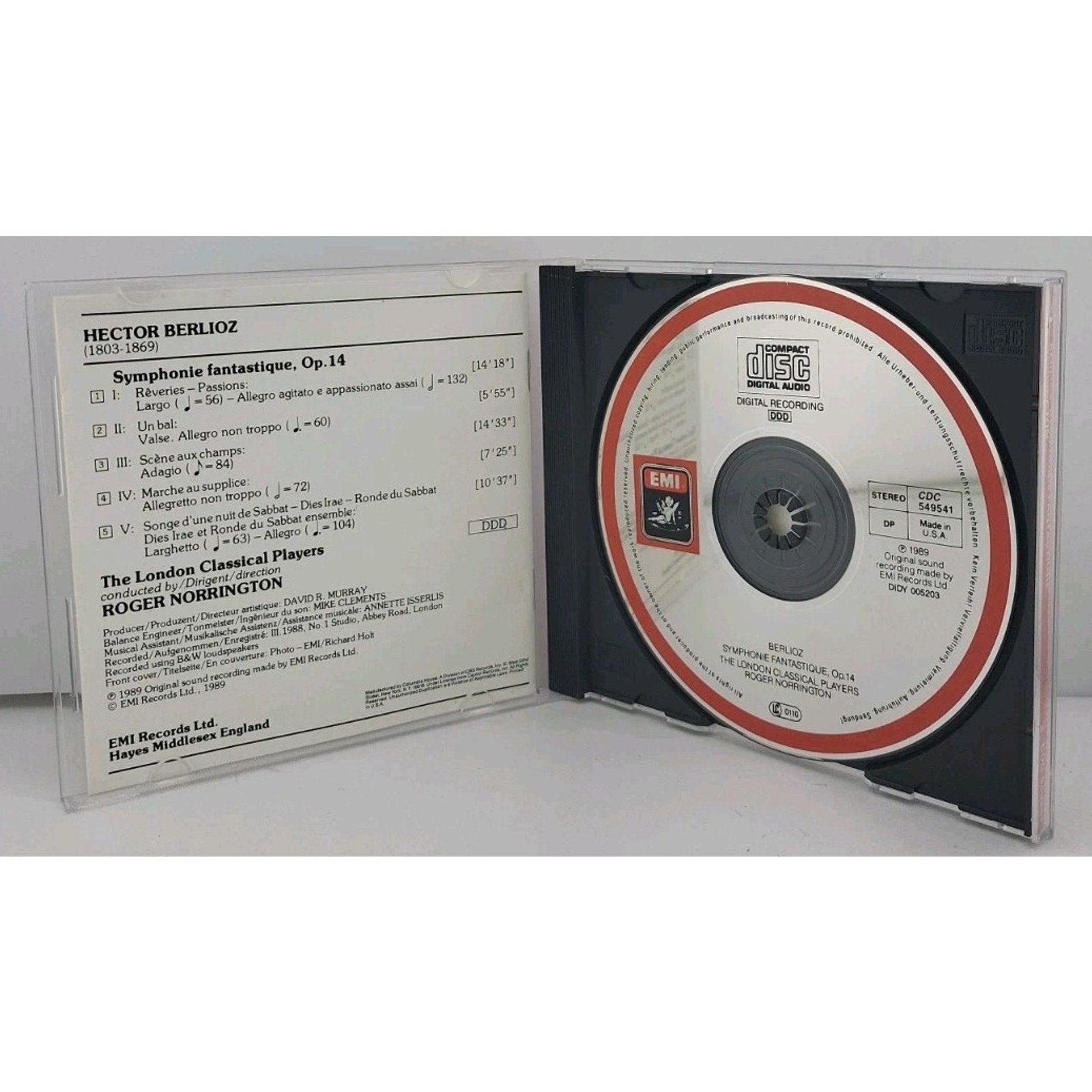 Berloiz: Symphonie Fantastique - Norrington - Music CD EMI