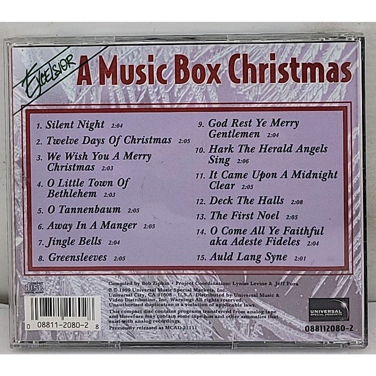 A Music Box Christmas CD