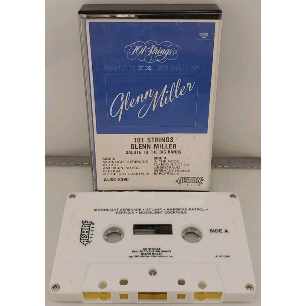 Salute To The Big Bands: Glenn Miller - 101 Strings - Cassette Tape - 1983