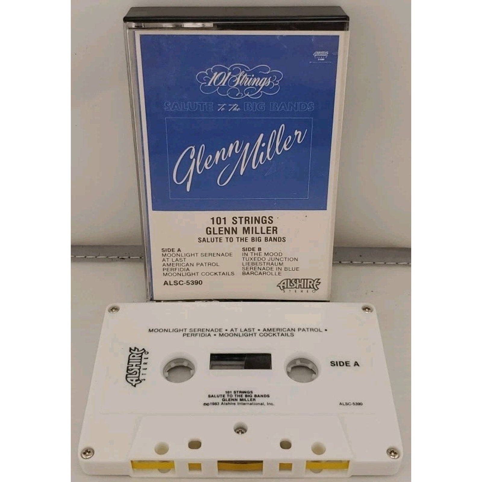 Salute To The Big Bands: Glenn Miller - 101 Strings - Cassette Tape - 1983