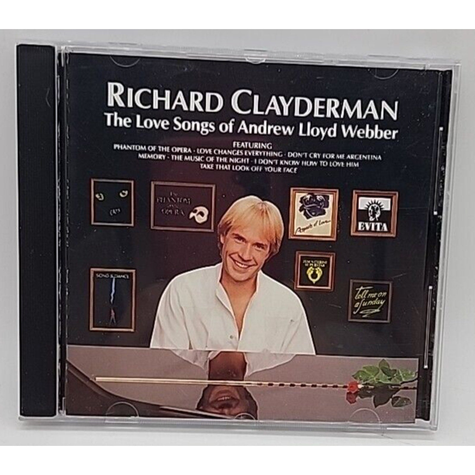 Love Songs of Andrew Lloyd Webber by Richard Clayderman (CD, Jul-1999, ATV)
