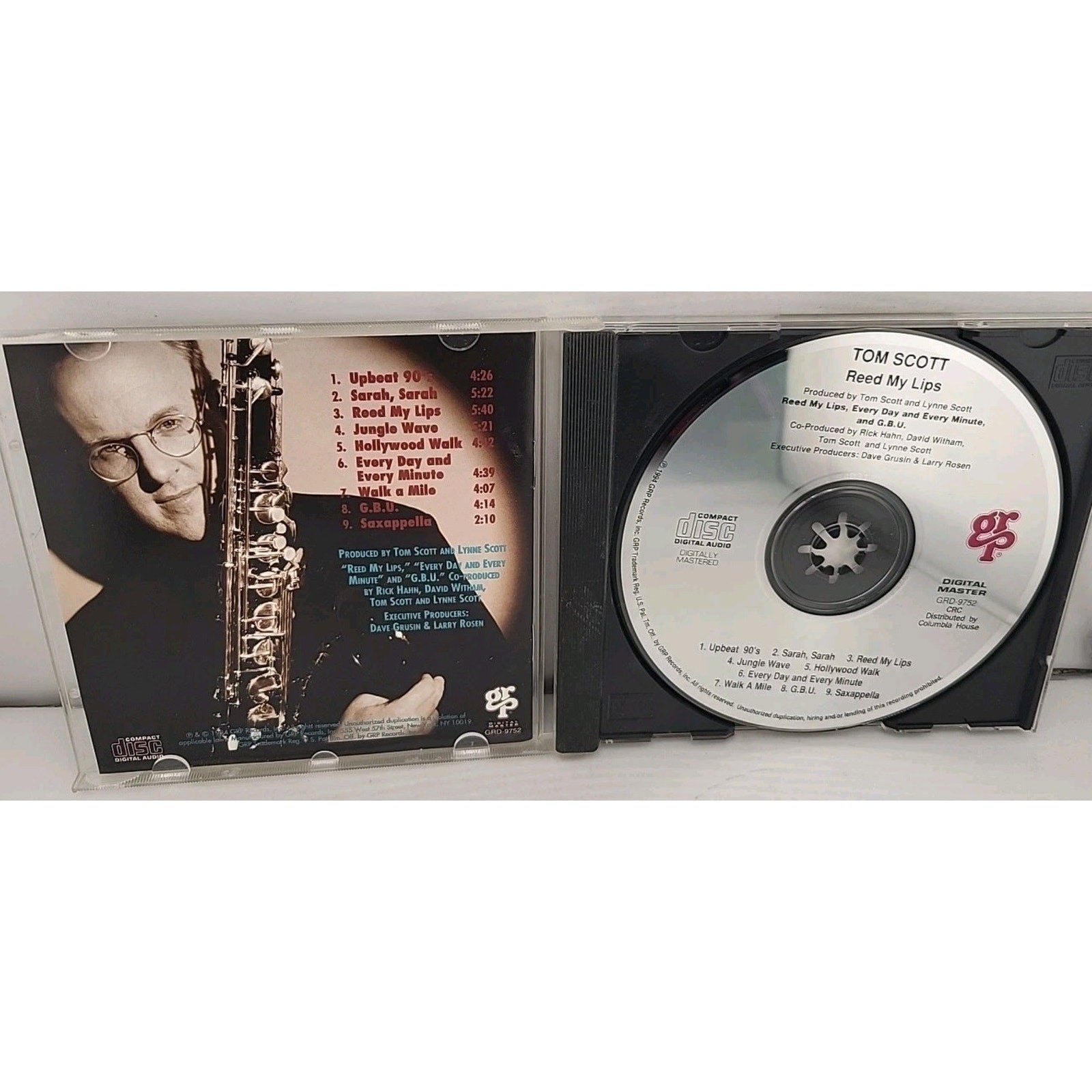 Reed My Lips by Scott, Tom (CD, 1994)