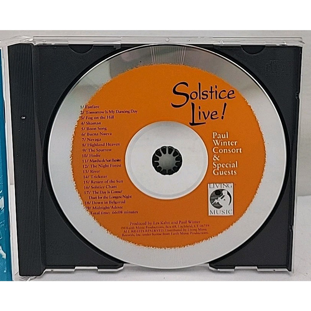 Solstice Live! by Paul Winter (CD, 1993)