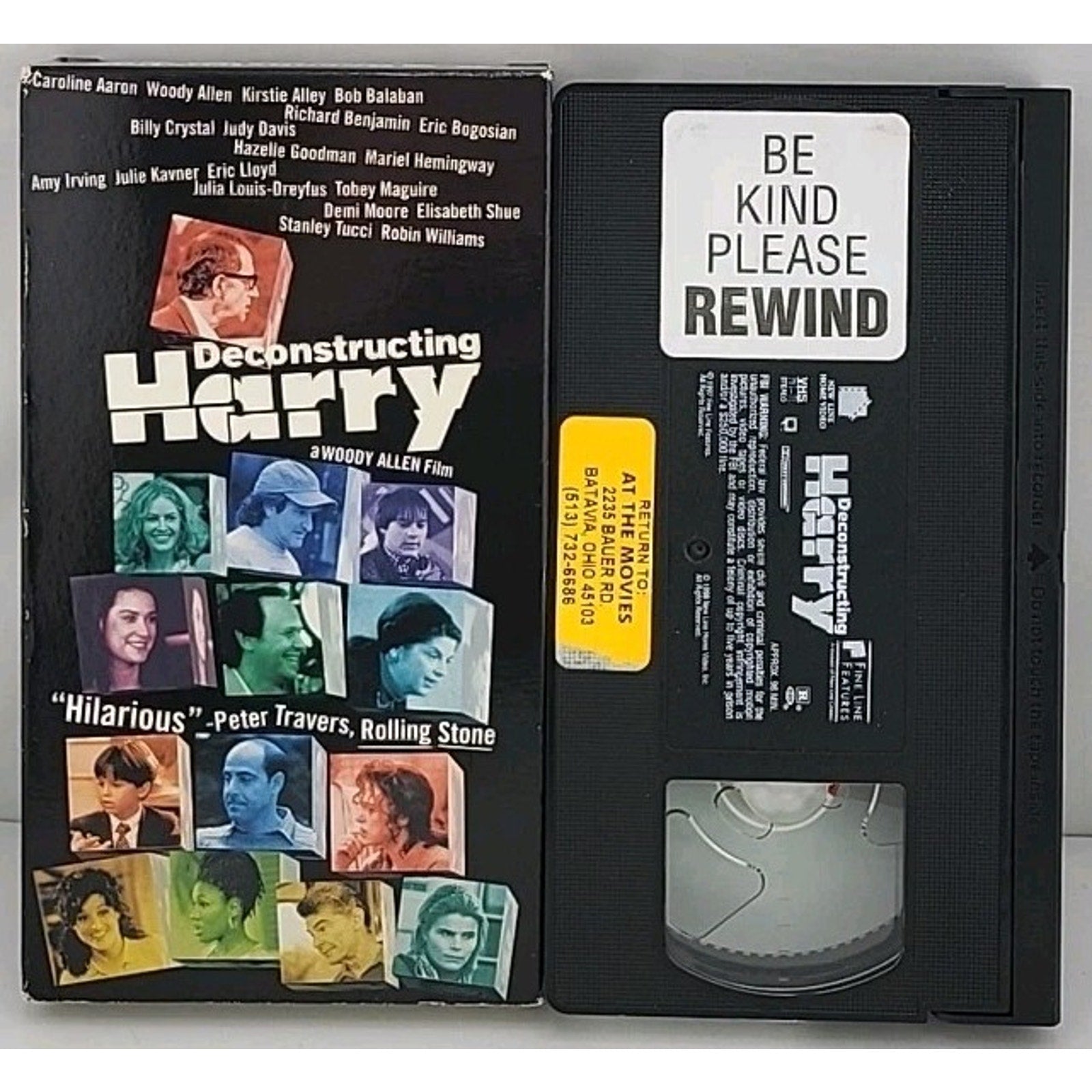Deconstructing Harry (VHS, 1997)
