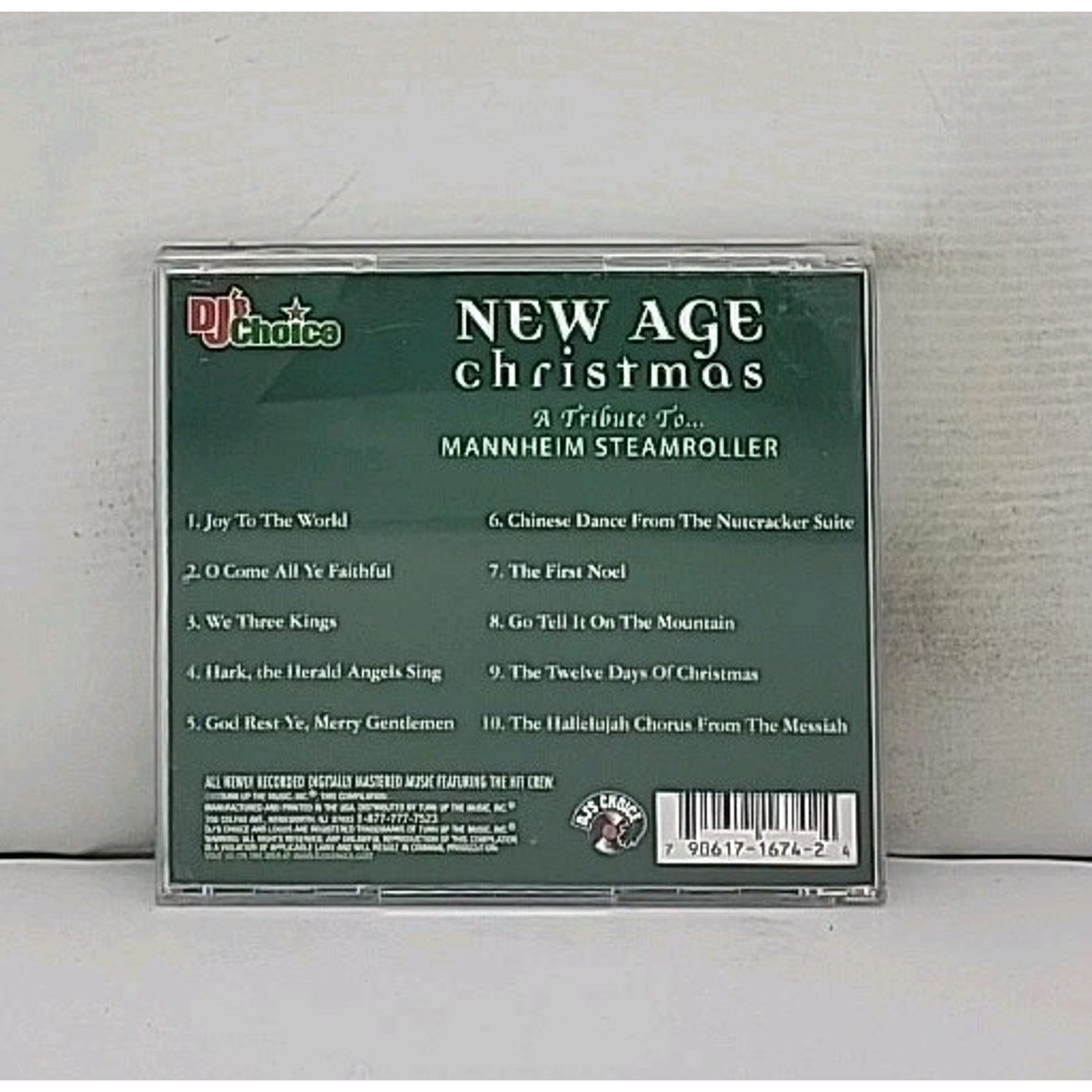 New Age Chistmas: A Tirbute to Mannheim Steamroller by DJ's Choice (CD,...
