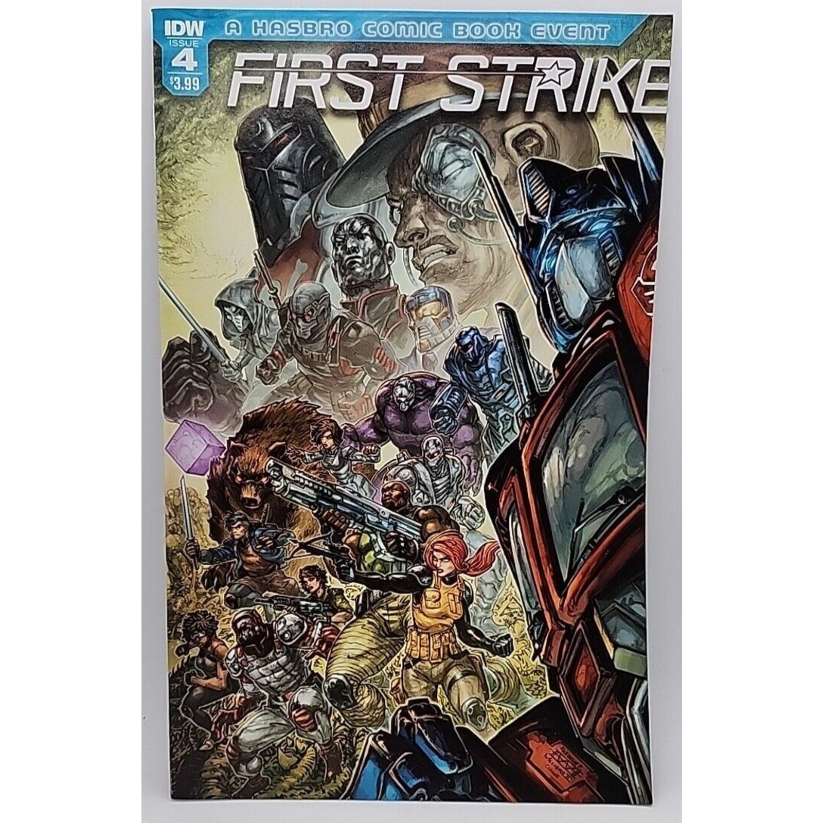 First Strike #4 IDW Comics Modern Age