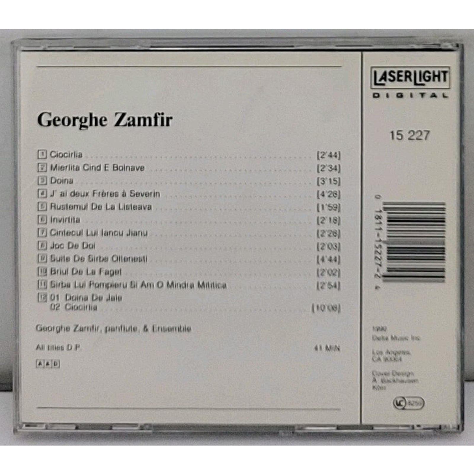 Vol. 1 by Zamfir (CD, 1990)