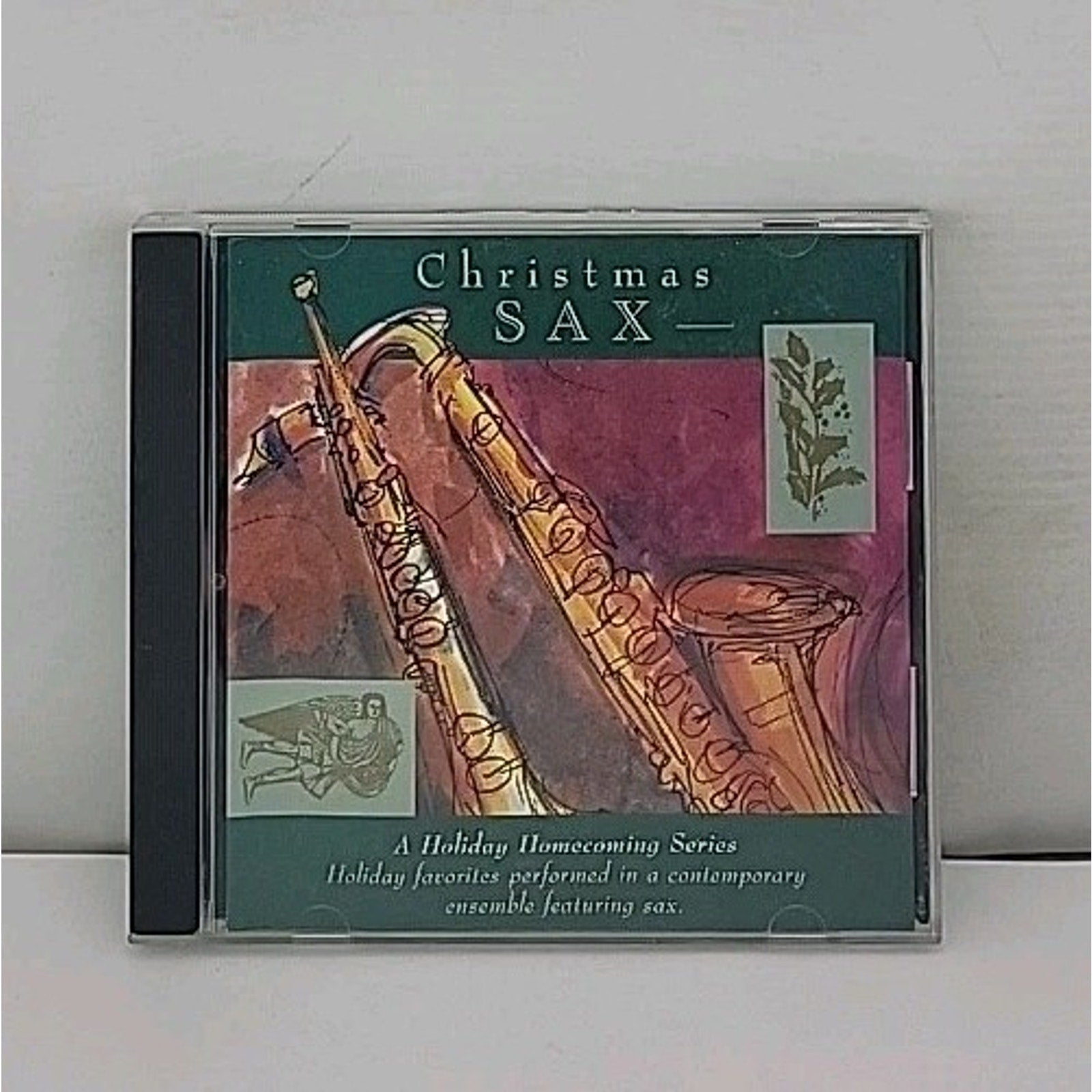 Christmas Sax CD Holiday Music Holiday Homecoming Series