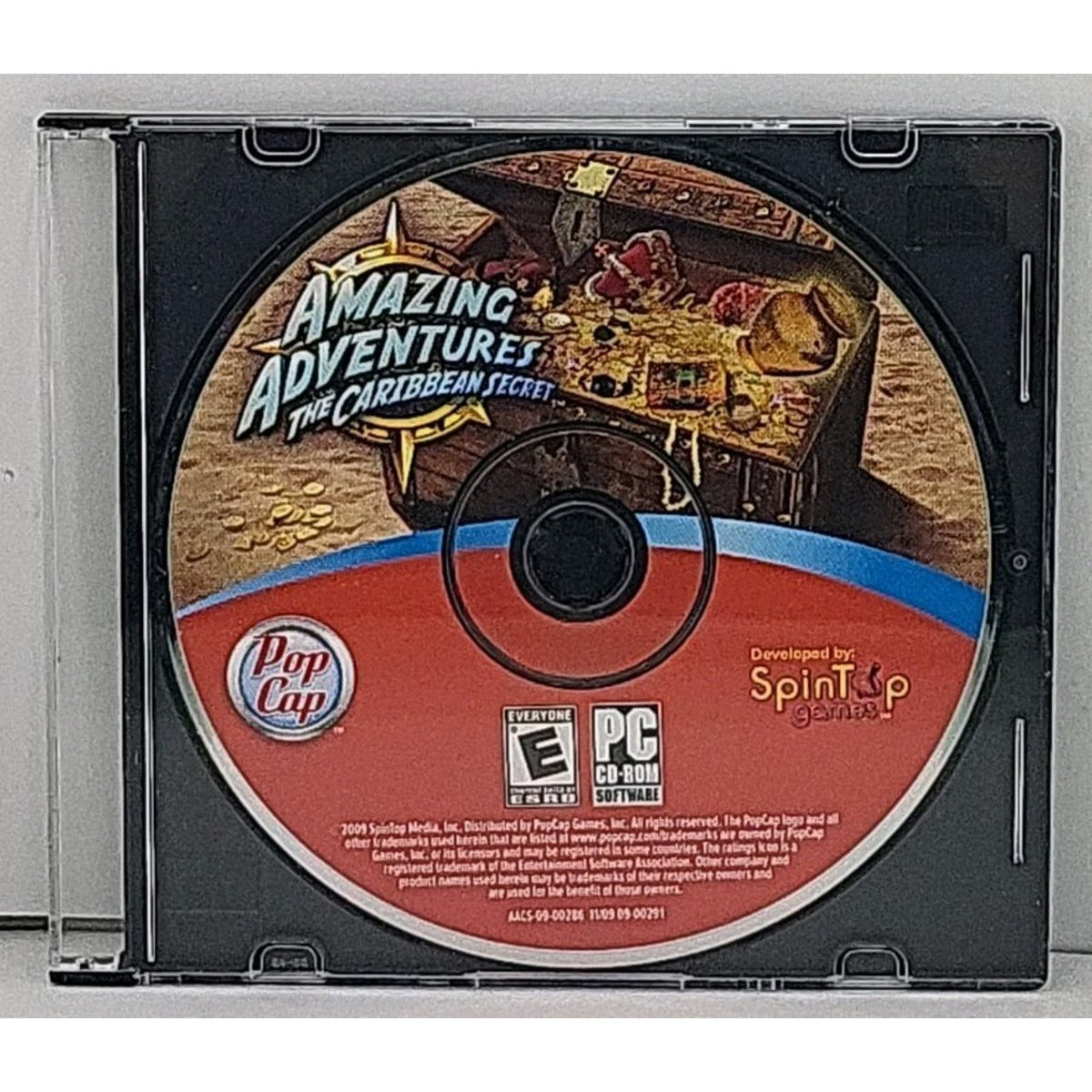 Amazing Adventures: The Caribbean Secret (PC, 2010) *Disc Only*