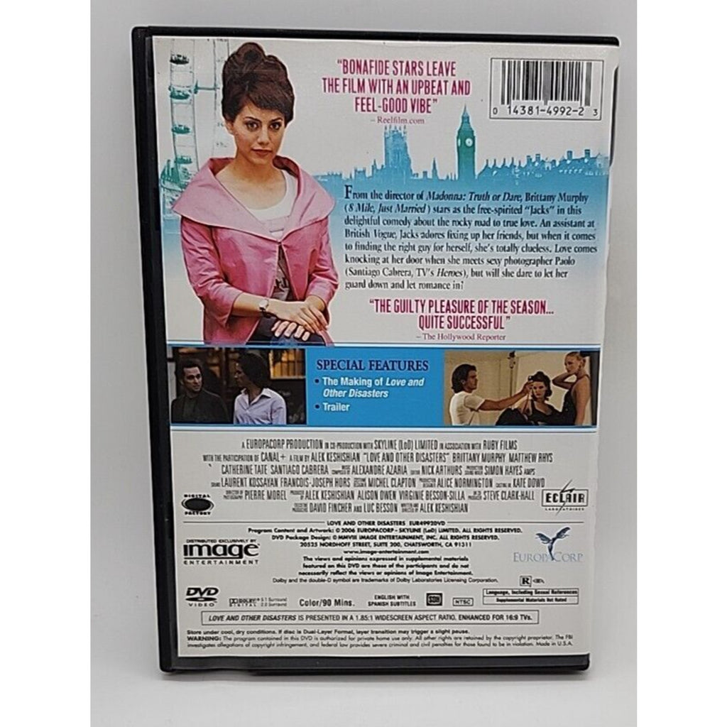 Love and Other Disasters (DVD, 2006)