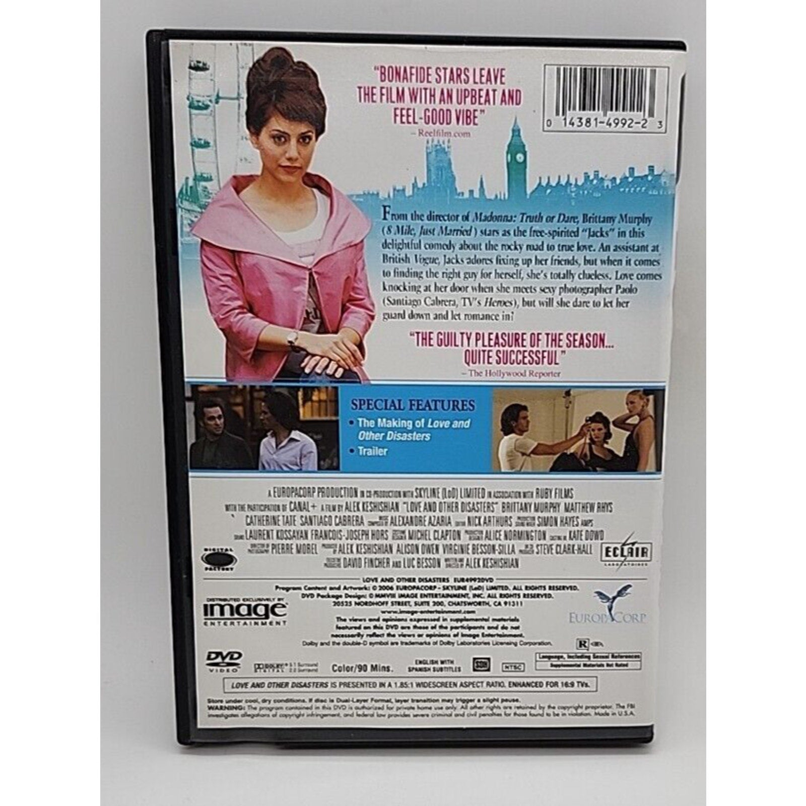 Love and Other Disasters (DVD, 2006)