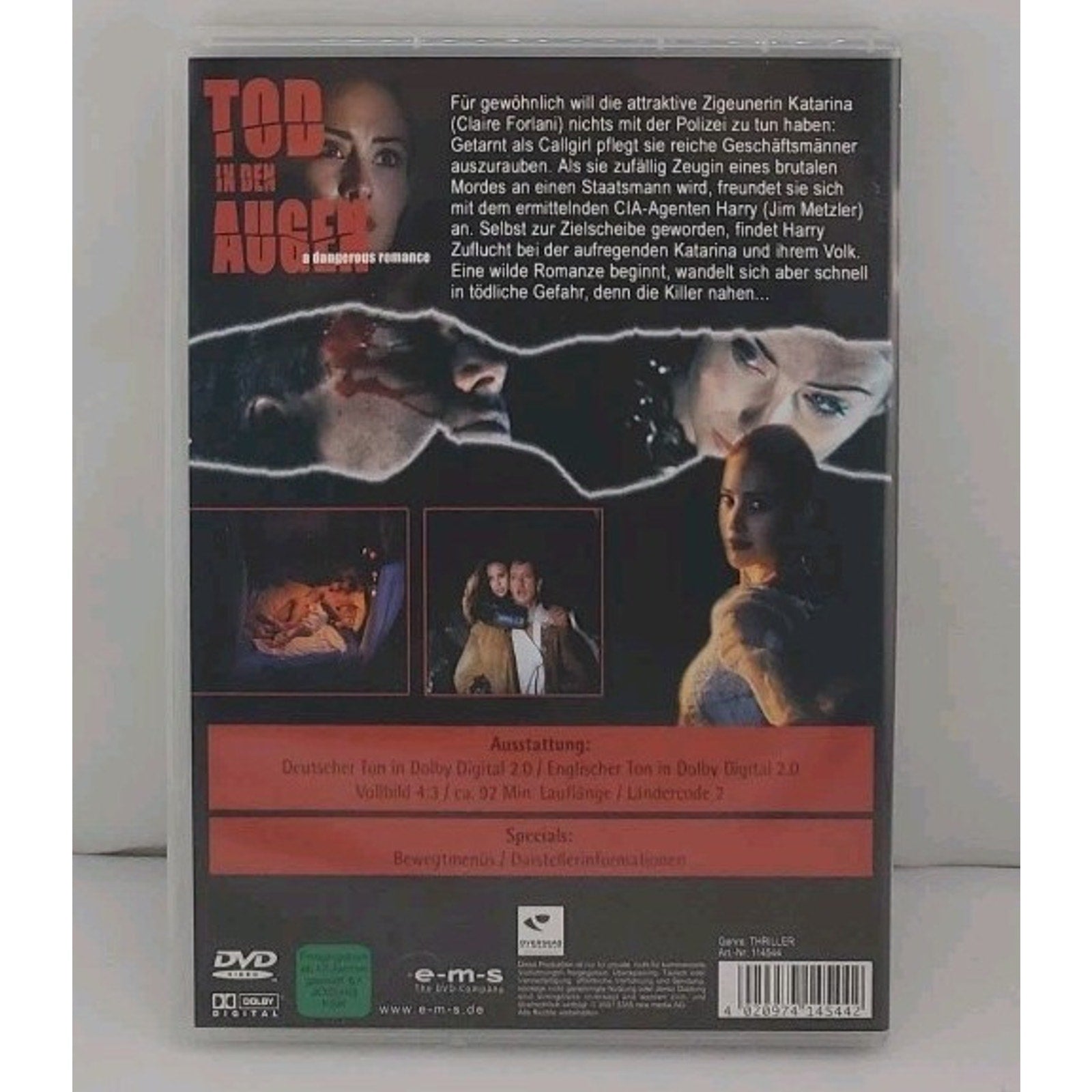 Tod In Den Augen DVD