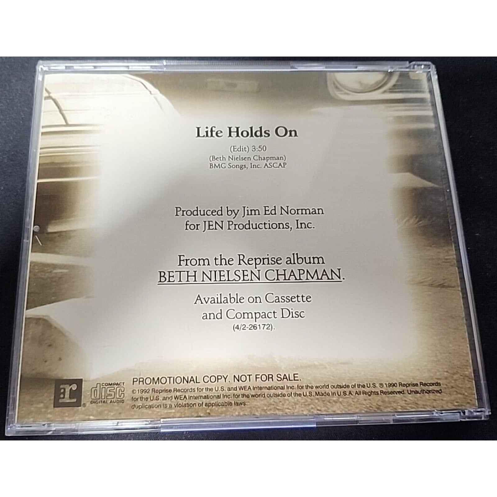Beth Nielsen Chapman Life Holds On (CD)