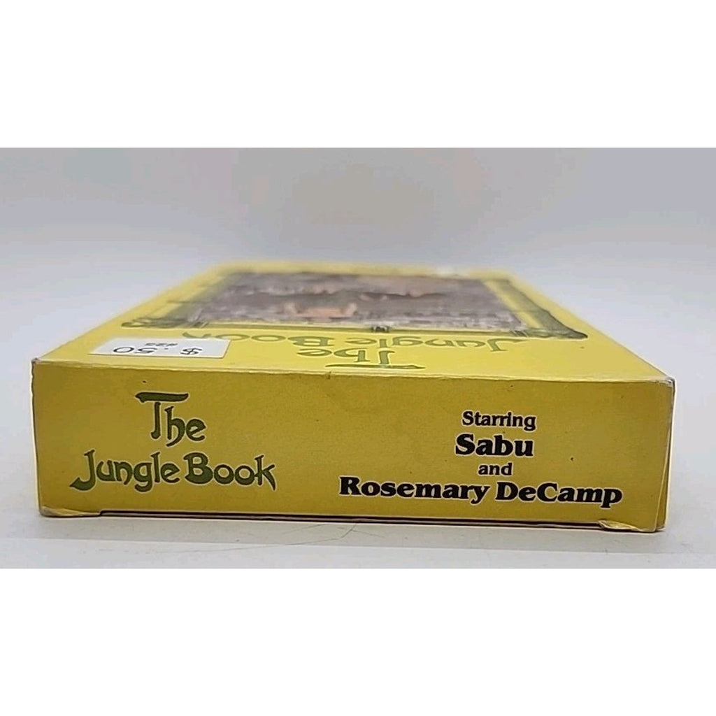 The Jungle Book VHS Sabu Rosemary DeCamp
