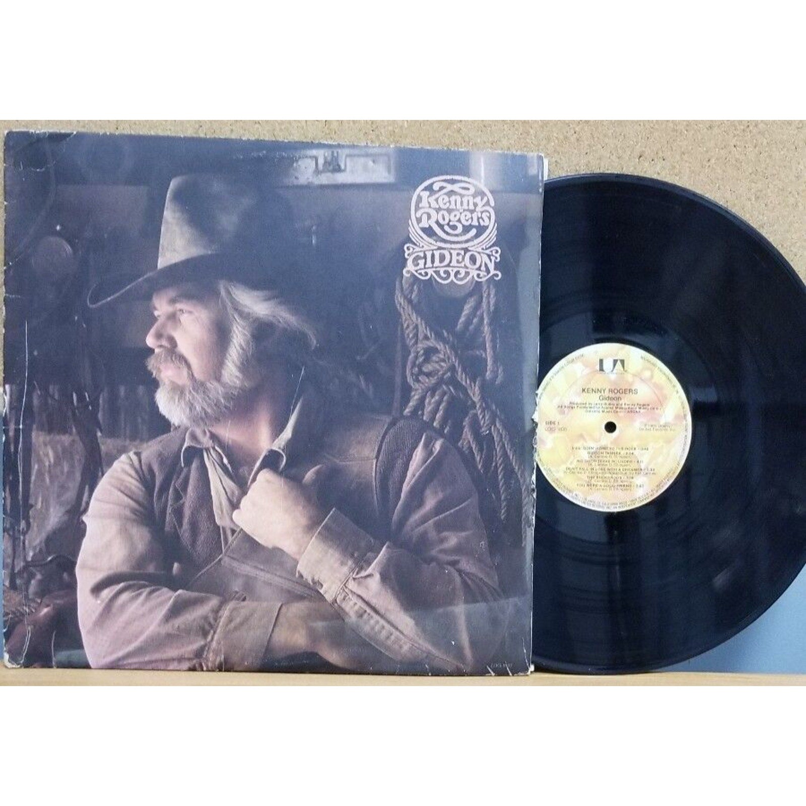 Kenny Rogers ‎– Gideon (United Artists Records ‎– LOO-1035)