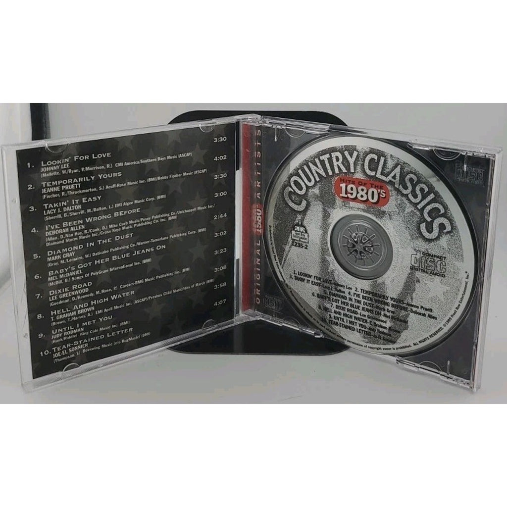 Country Classics Original Artists Hits Of The 1980s CD