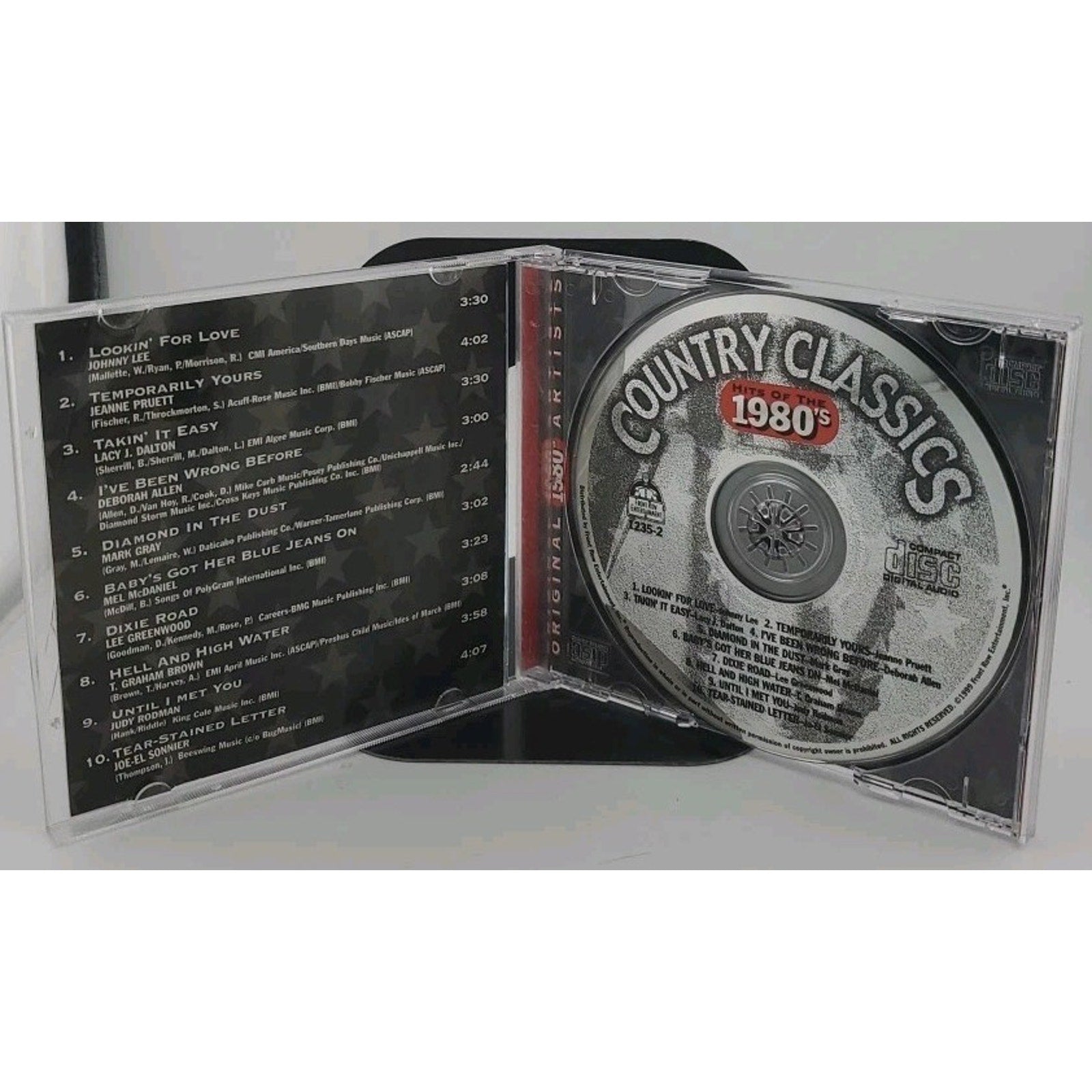 Country Classics Original Artists Hits Of The 1980s CD