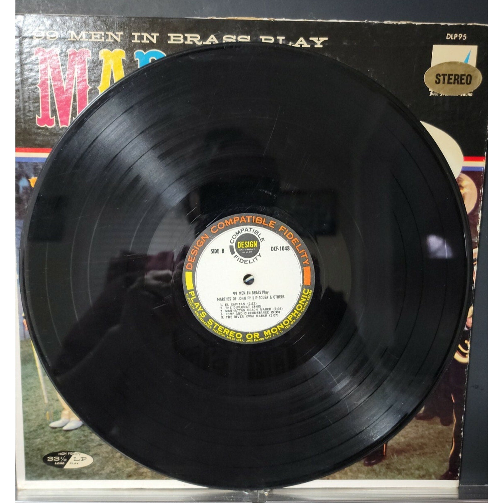 99 Men In Brass ‎– Play Marches Of John Philip Sousa And Others (Vinyl)