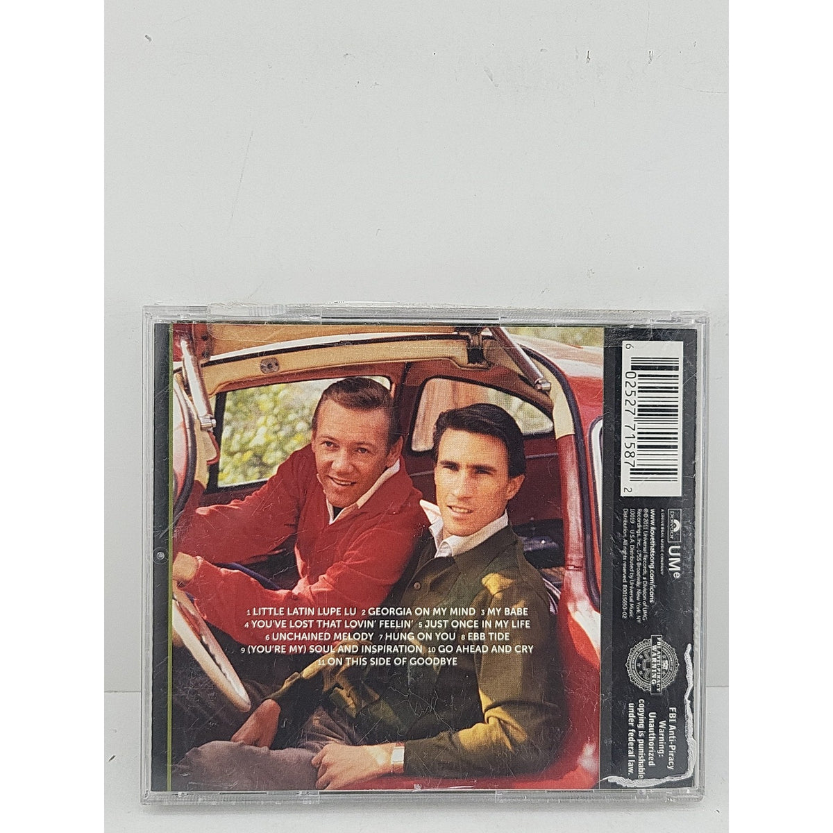 Icon by The Righteous Brothers (CD, 2011)