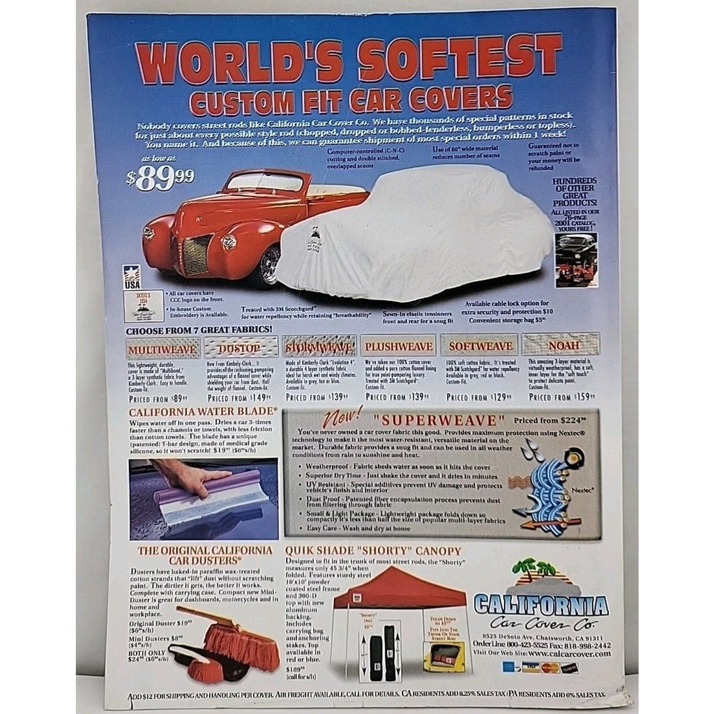 Street Rodder Magazine - December 2001 - Vol. 30 No. 12