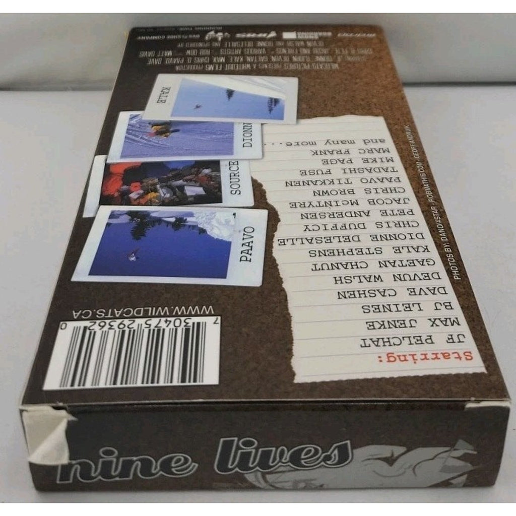 Wildcats Nine Lives VHS