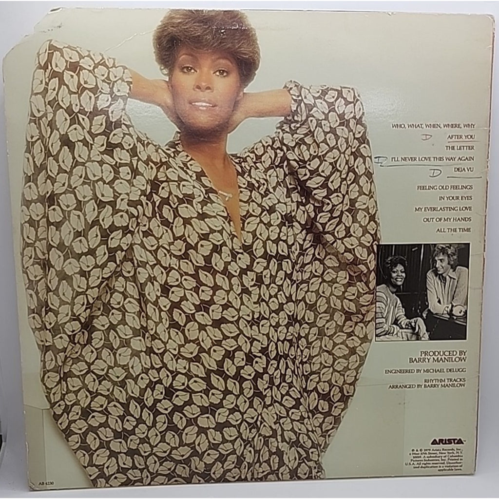 Dionne Warwick: Dionne 12" 33 RPM (Record)