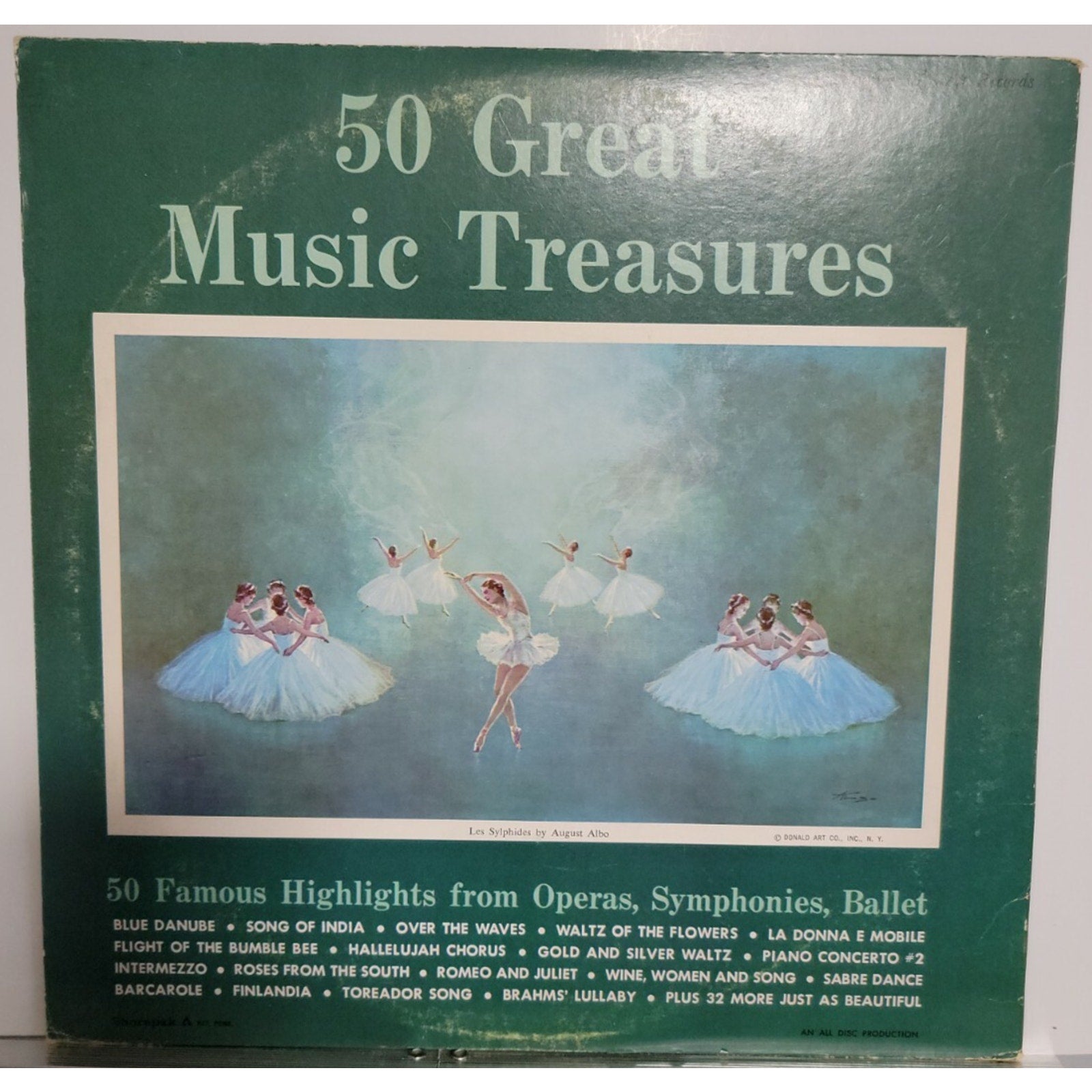 Various - 50 Great Music Treasures (Vinyl)