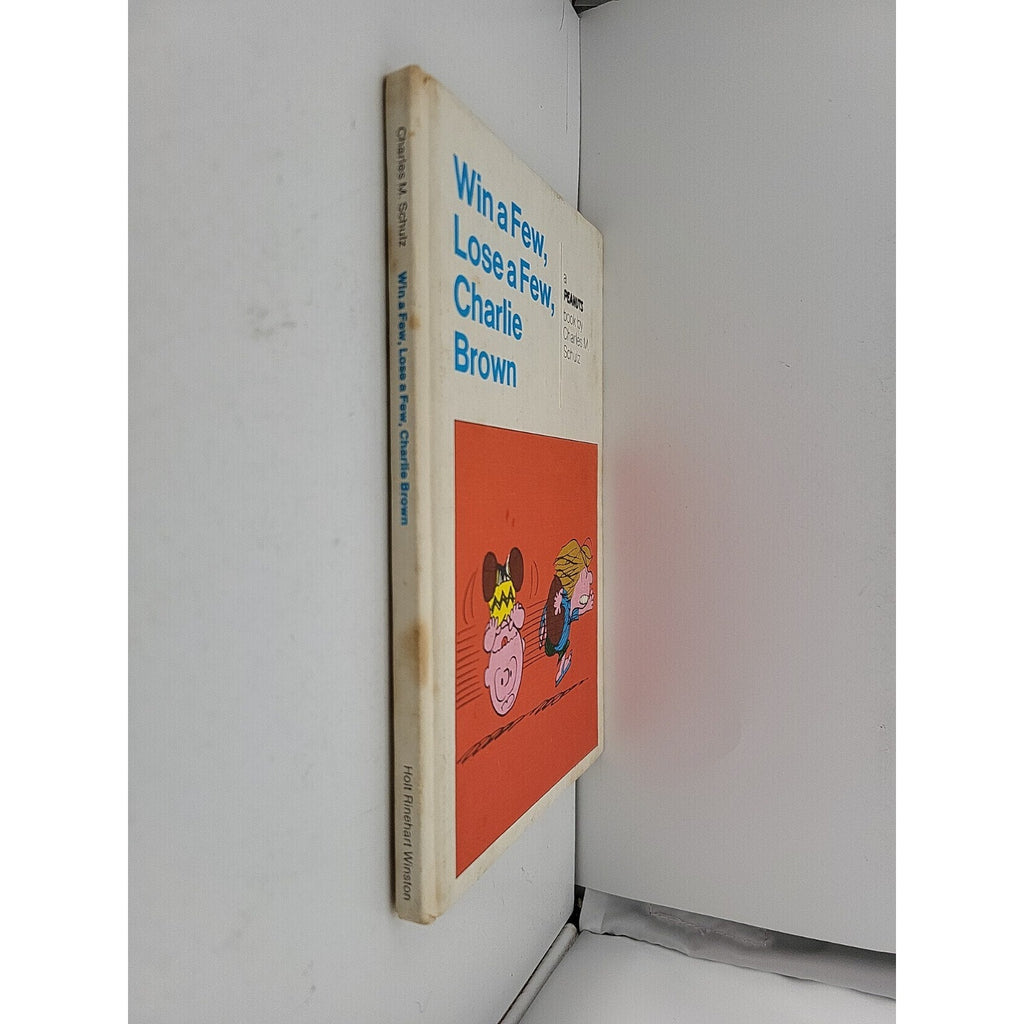 Win a Few, Lose a Few, Charlie Brown Peanuts book Hardcover Charles Schulz 1974