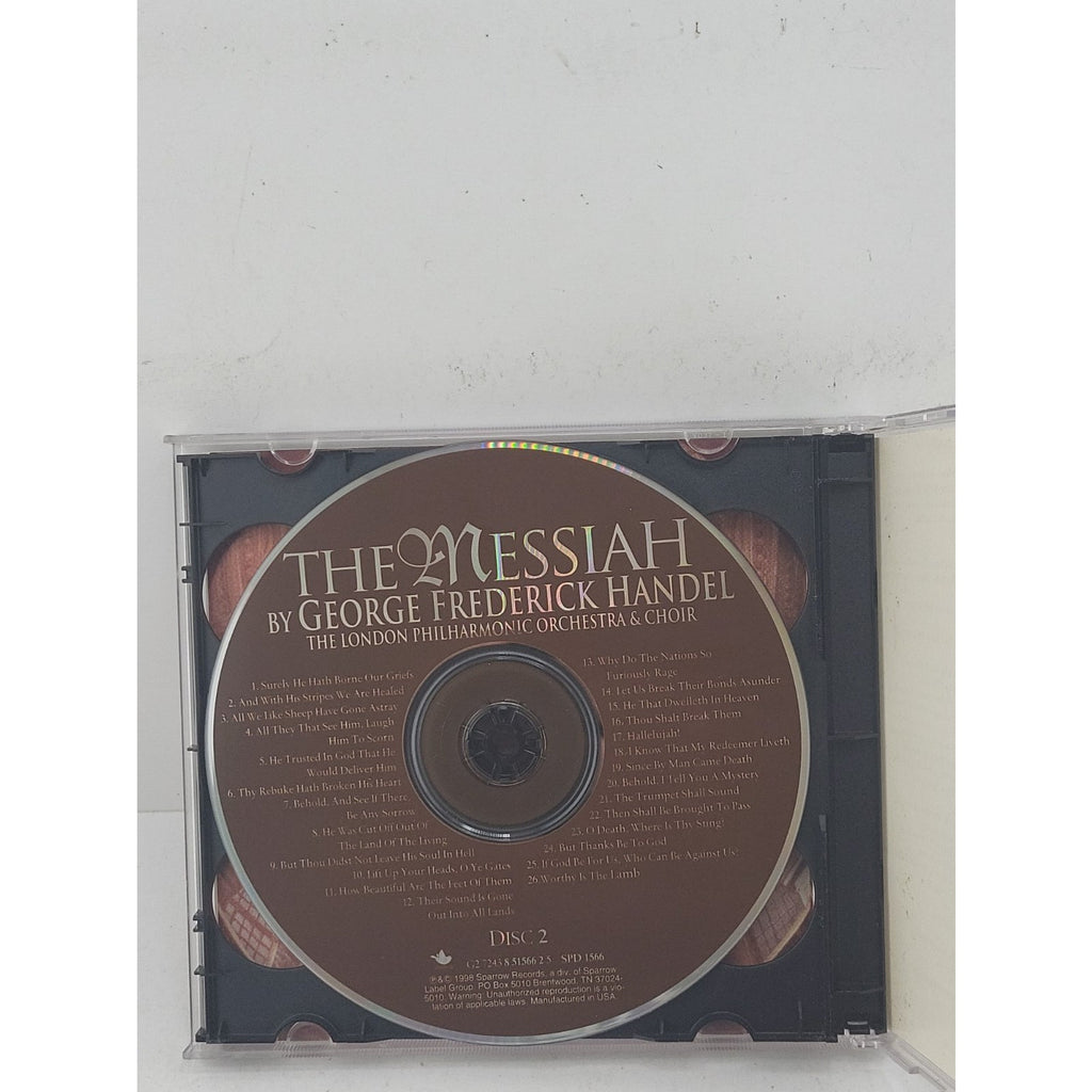 The Messiah By George Frederick Handel CD