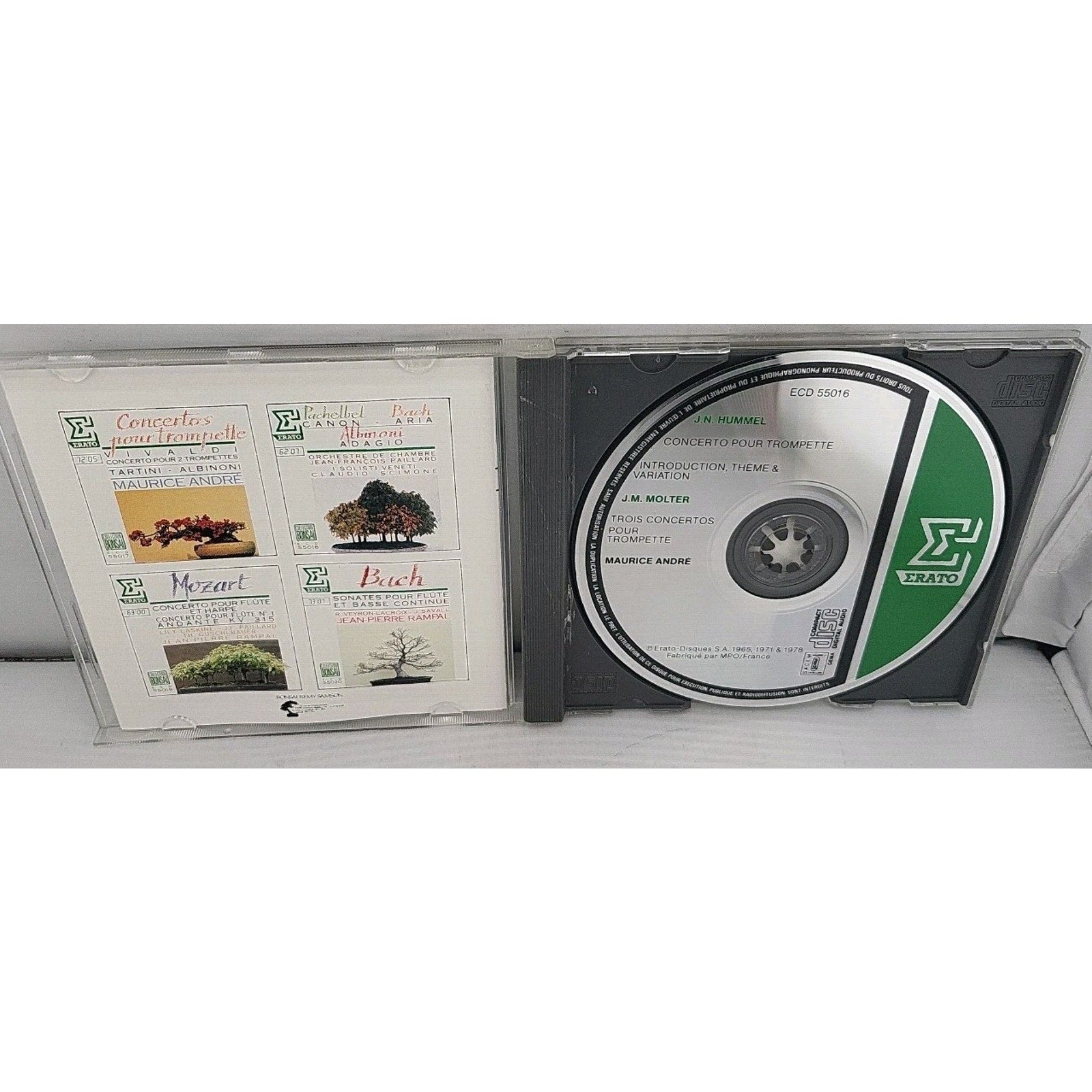 Maurice Andre/Hummel Moulter CD