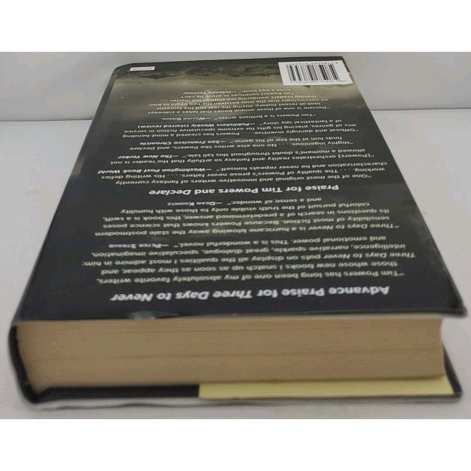 Three Days to Never by T. Powers and Tim Powers (2006, Hardcover)