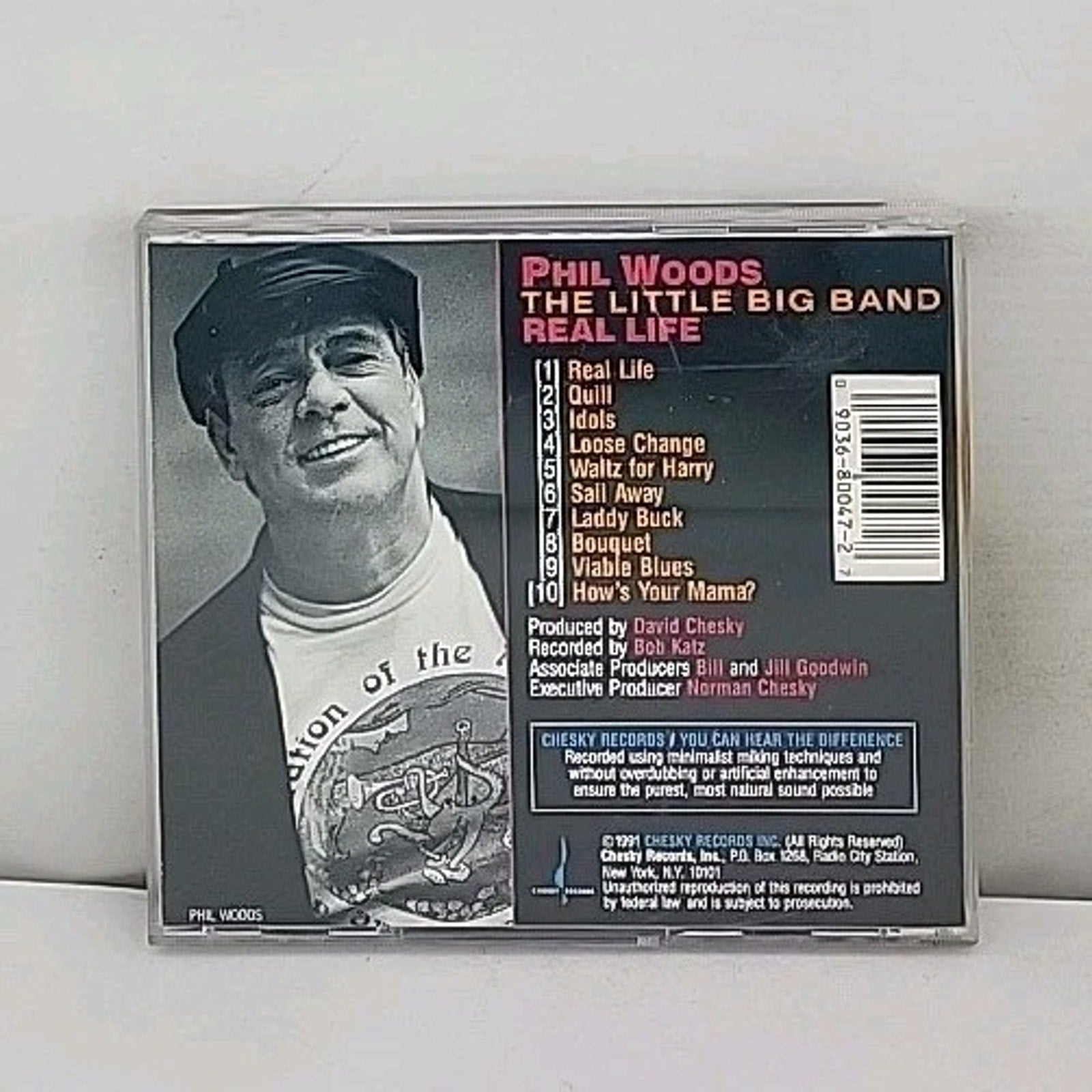 Real Life by Woods, Phil (CD, 1991)