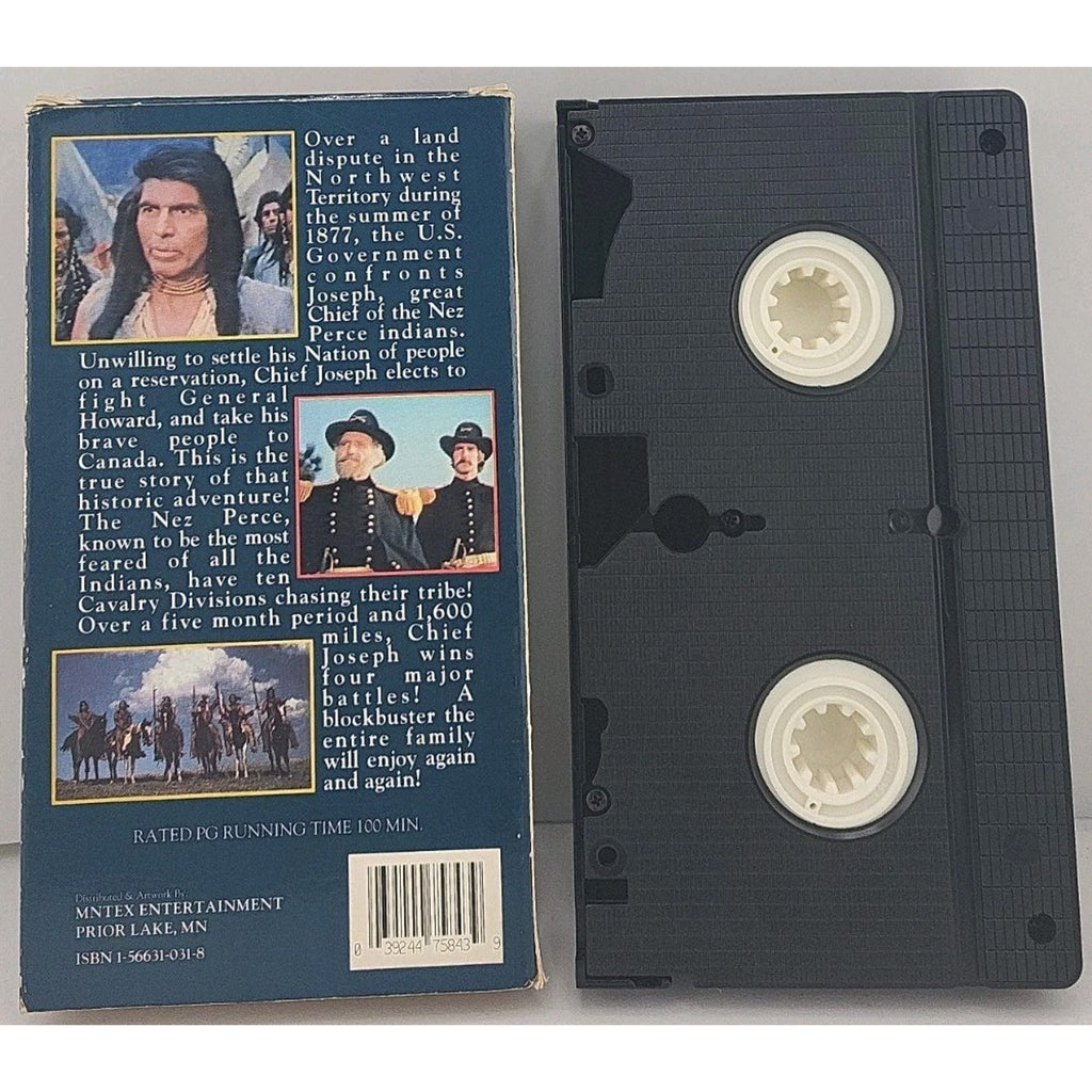 I Will Fight No More Forever VHS Sam Elliot James Whitmore