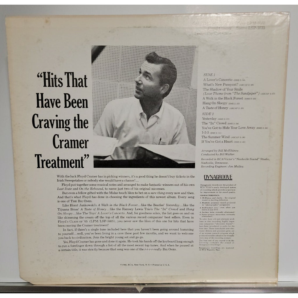 Floyd Gramer - Only The Big Ones (Vinyl)