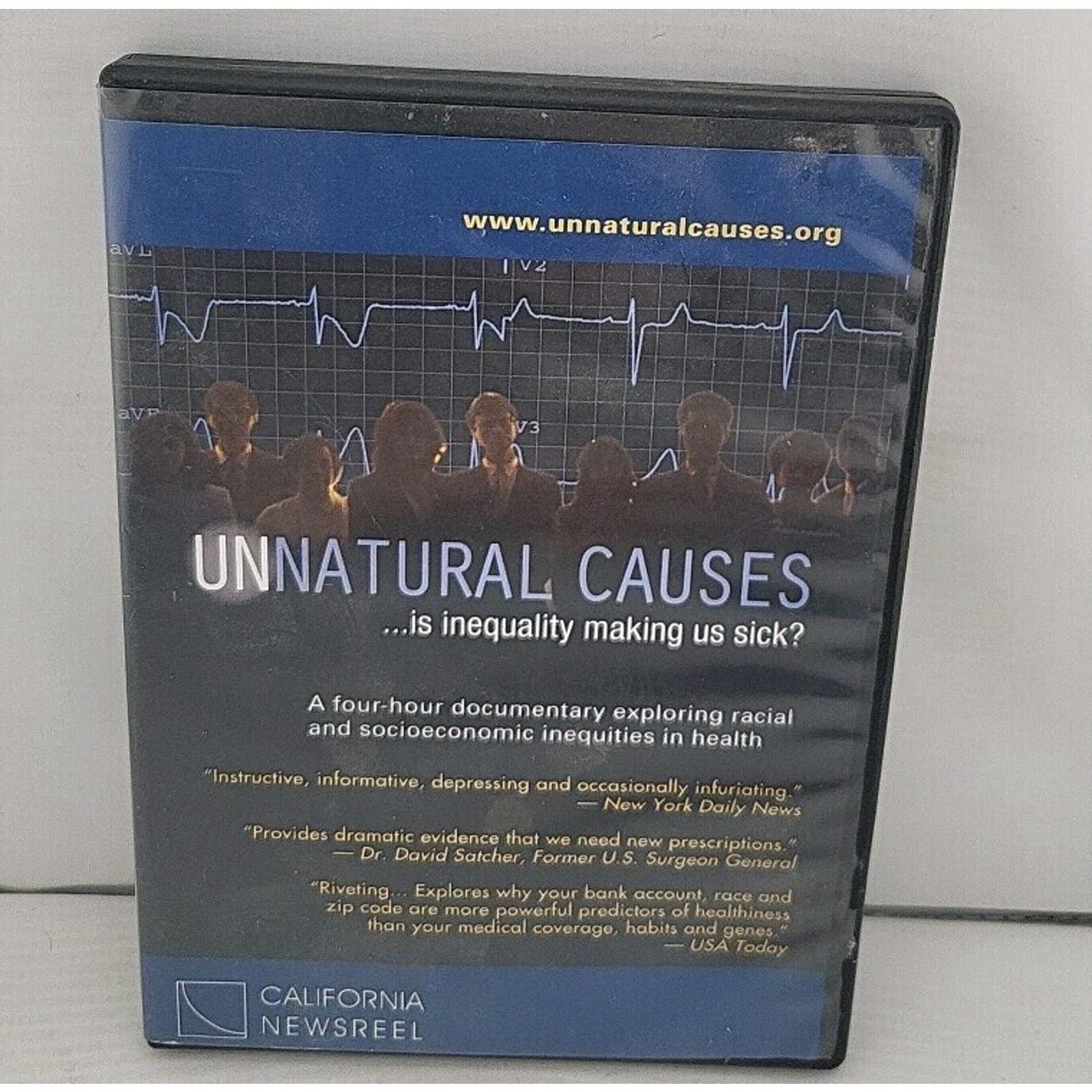 California Newsreel Unnatural Causes is Inequality Making Us Sick ? DVD