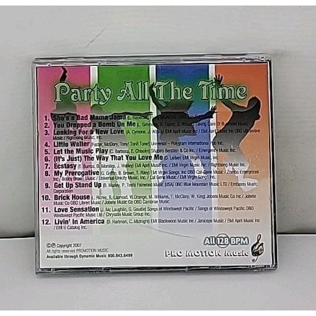 Party All The Time Pro Motion Music CD