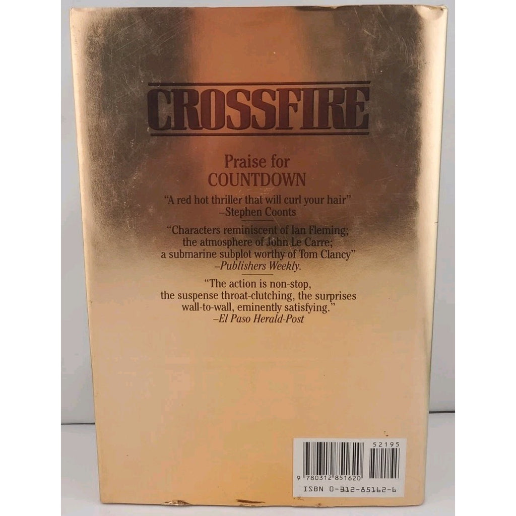 Crossfire by David Hagberg (1991, Hardcover)