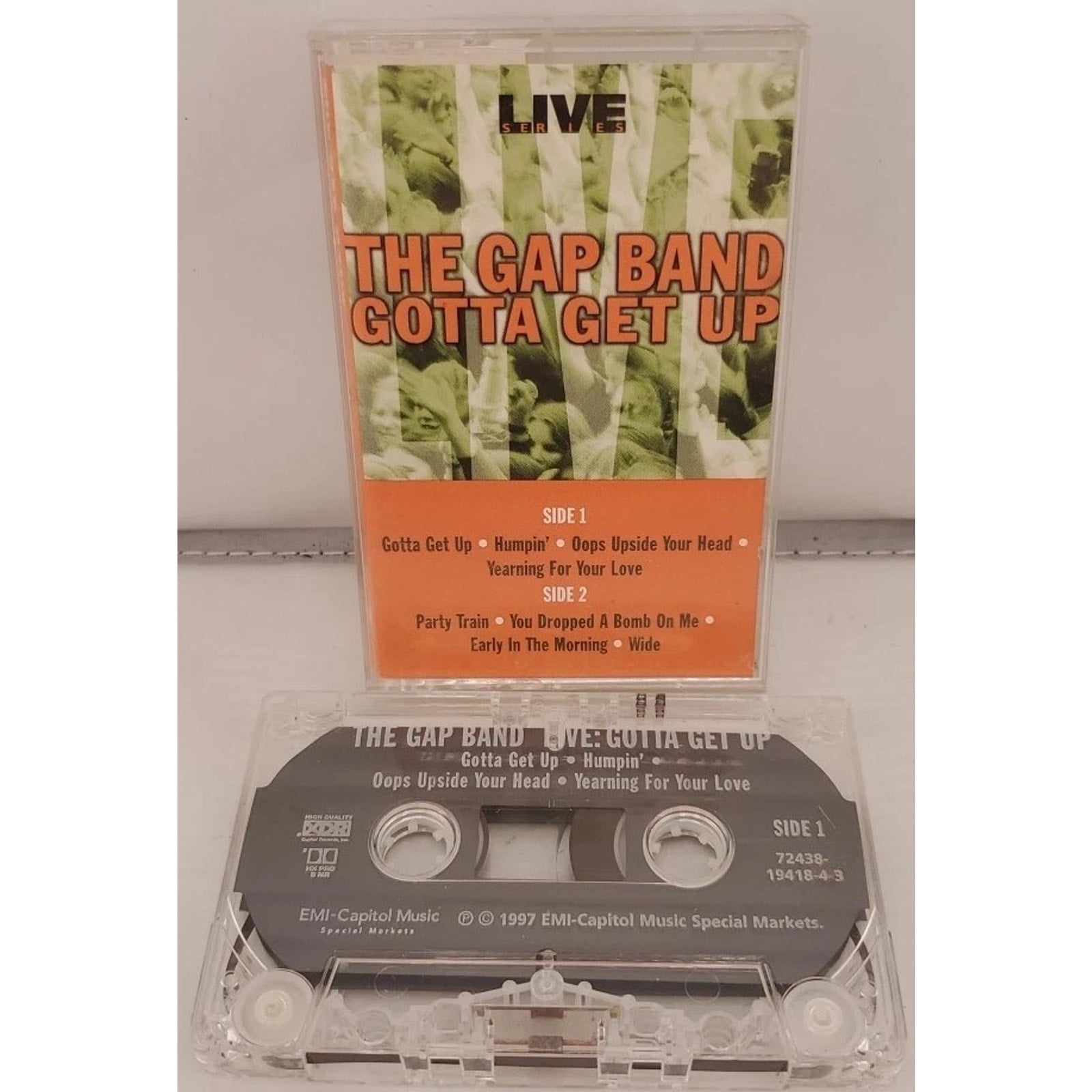 Gotta Get Up by The Gap Band (Cassette, Apr-1998, CEMA Special Markets)