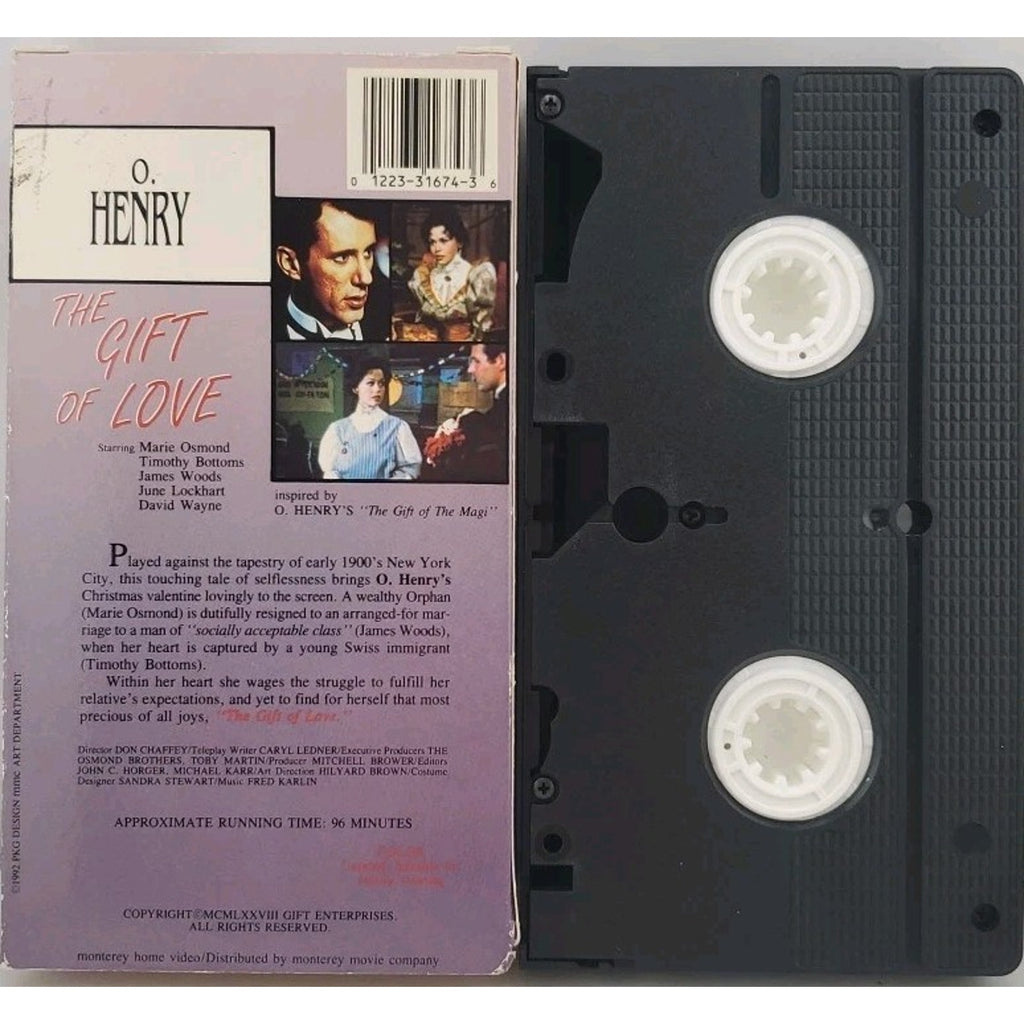 The Gift of Love (VHS, 1992)