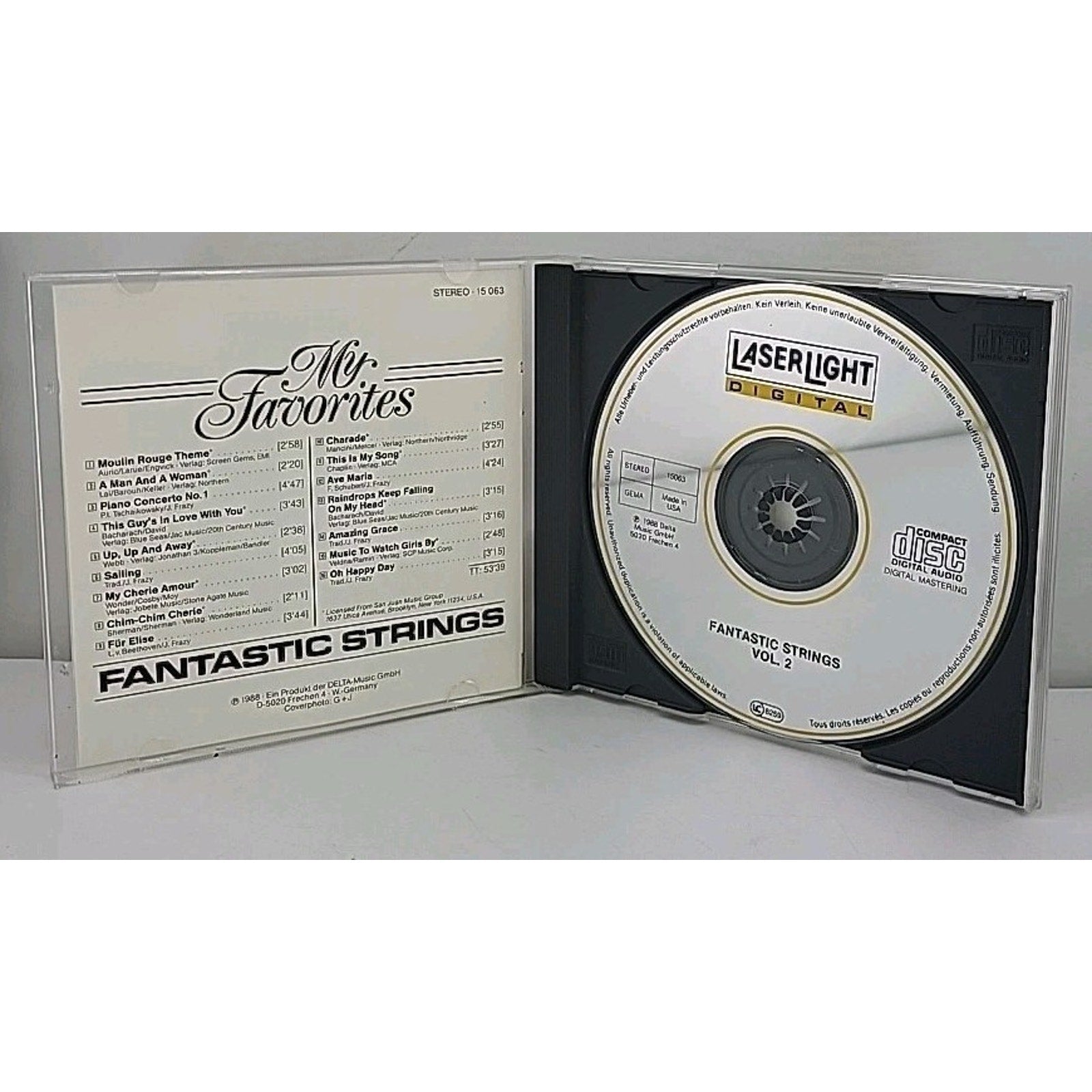 My Favorites, Vol. 2 by Fantastic Strings (CD, Oct-1991, Laserlight)