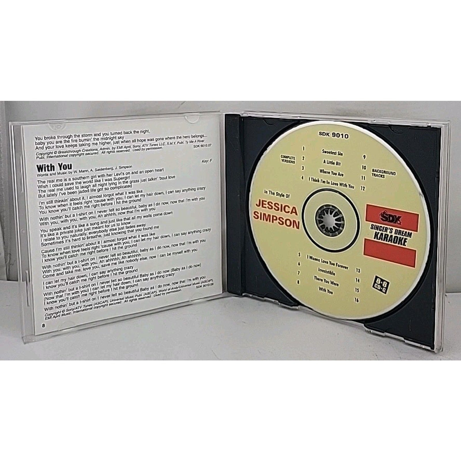 Style of by Jessica Simpson (CD, 2005)