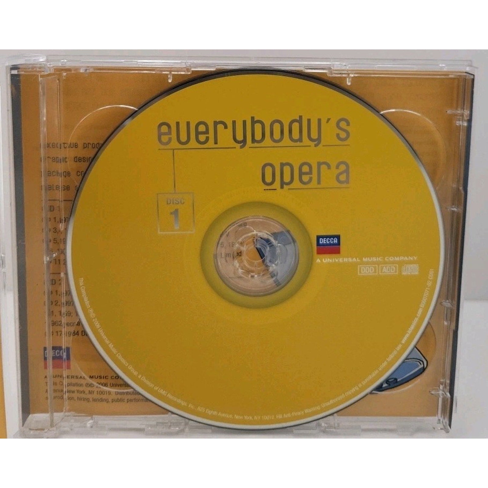 Everybody's Opera CD