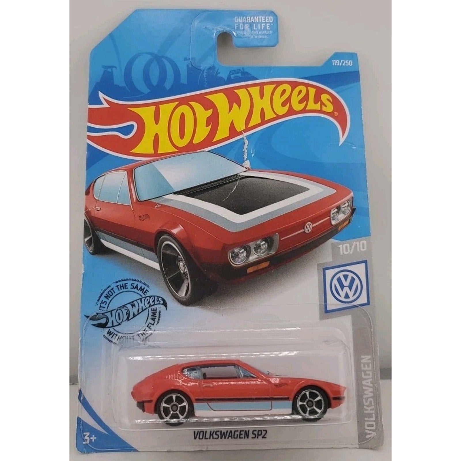 Hot Wheels Volkswagen 10/10 Volkswagen SP2 Red 119/250