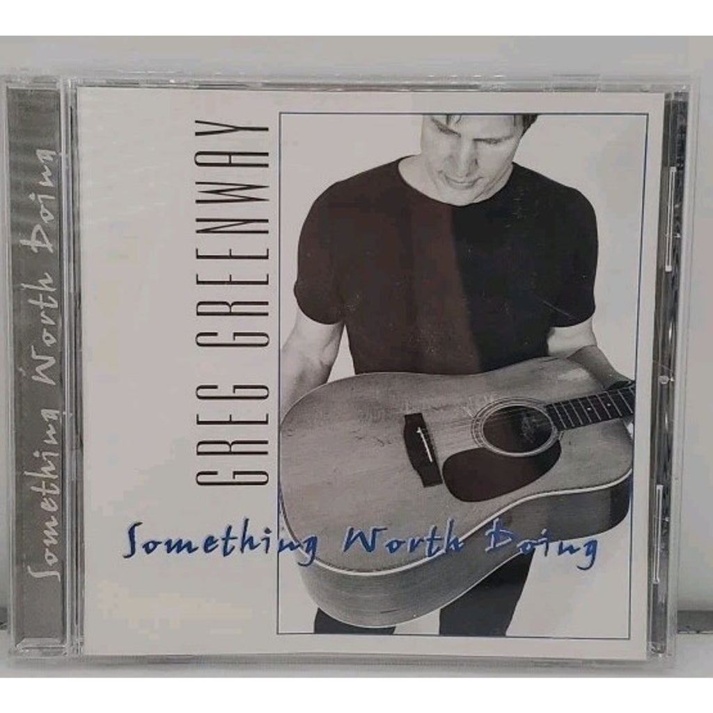 Greg Greenway Something Worth Doing - Christian Folk - 2001 CD