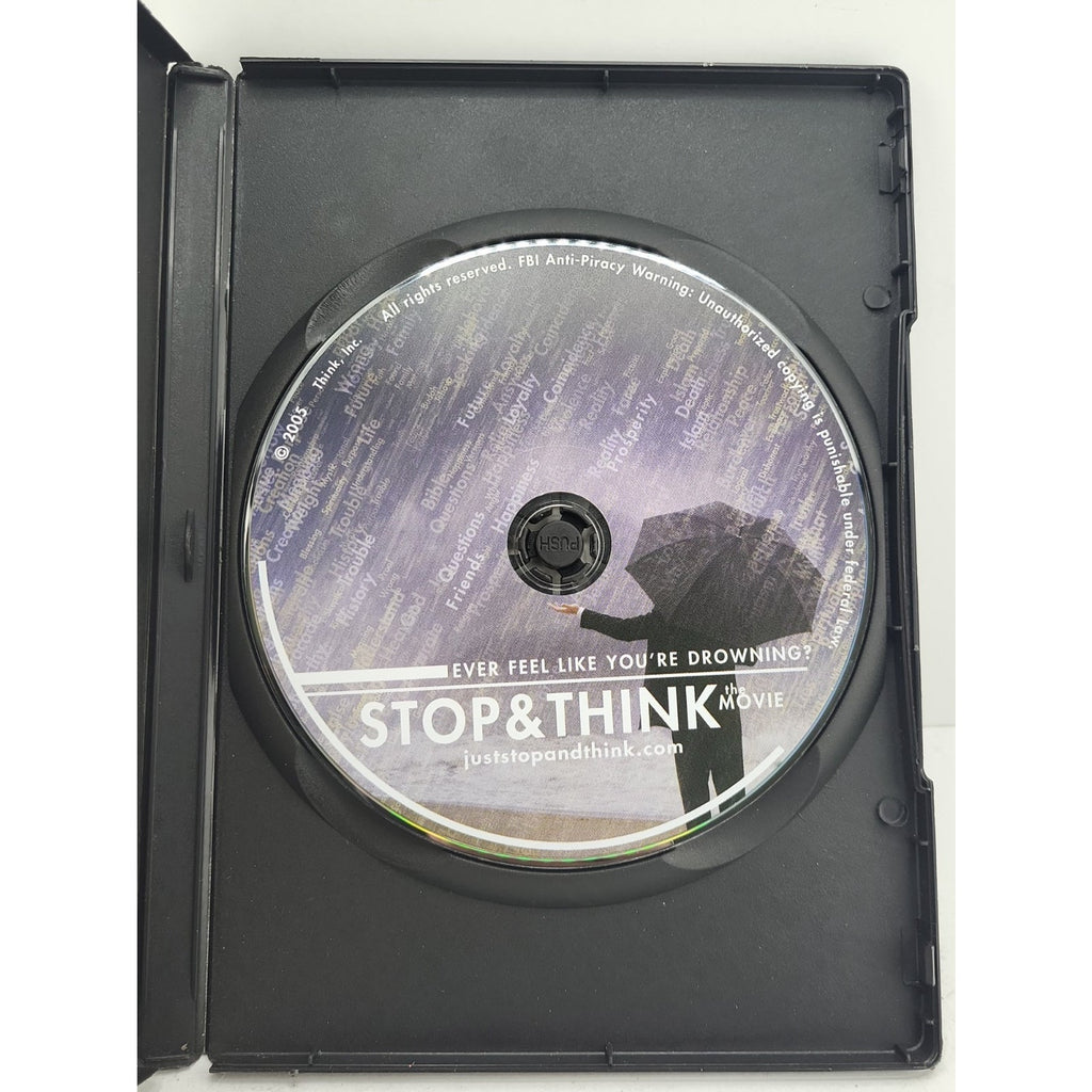 Ever Feel Like You're Drowning? Stop & Think The Movie DVD
