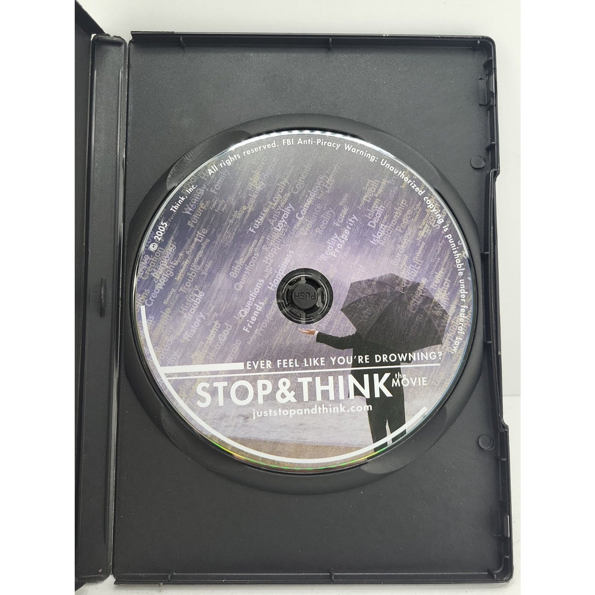 Ever Feel Like You're Drowning? Stop & Think The Movie DVD