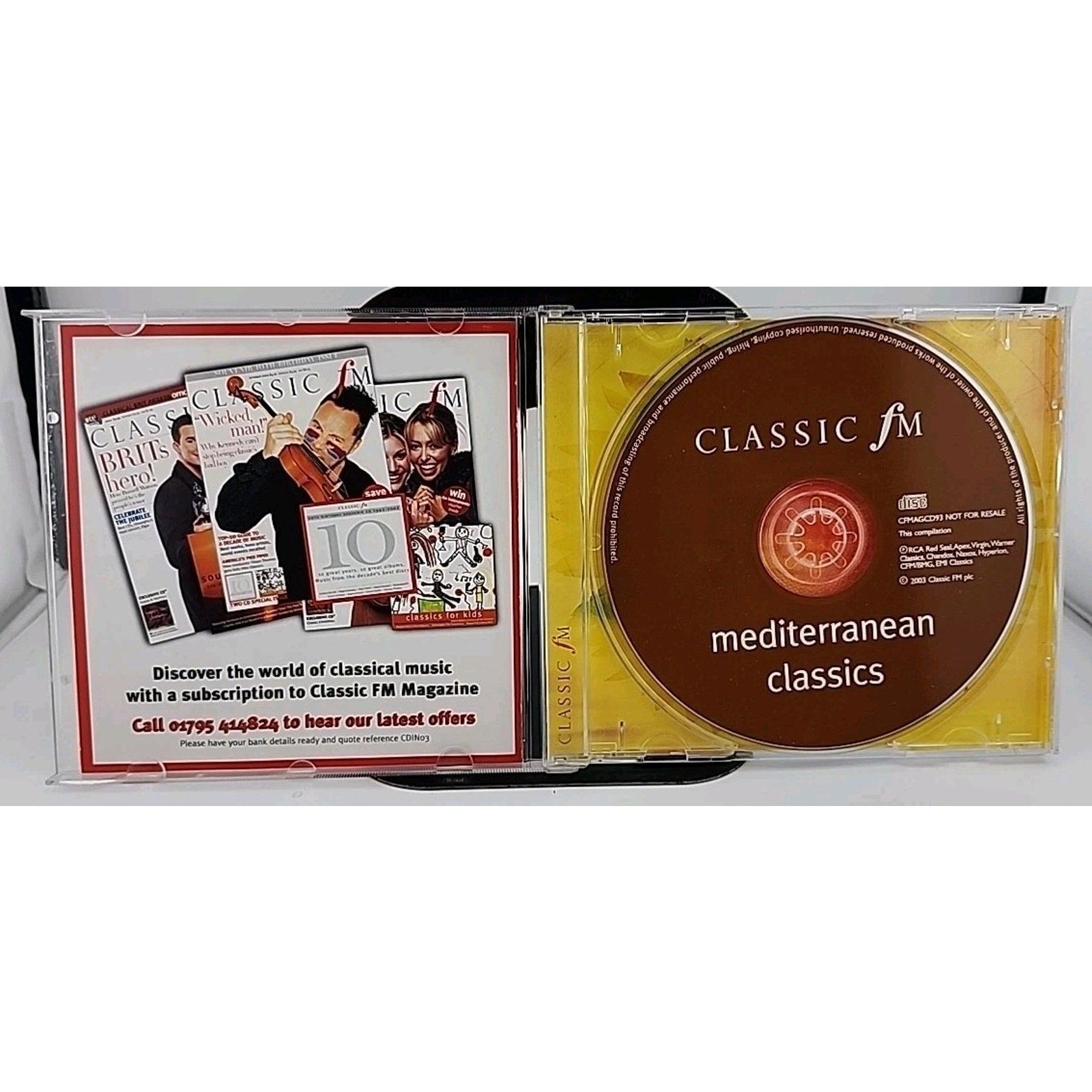 Classic Fm Mediterranean Classics (CD)